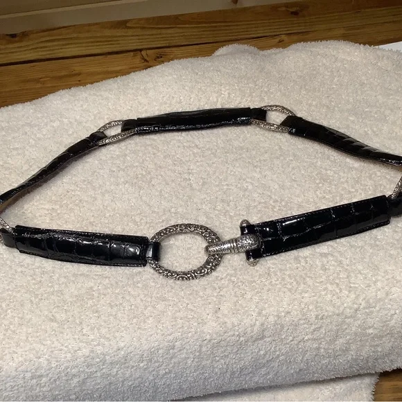 Brighton | Accessories | Brighton Vintage Western Black  display picture 1